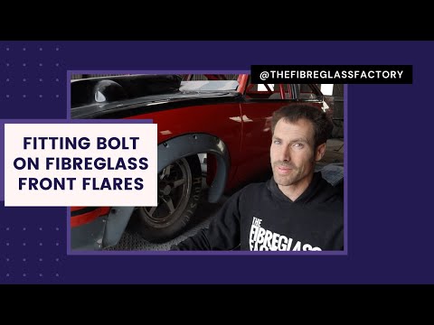 How To Fit Bolt On Fibreglass Front Flares