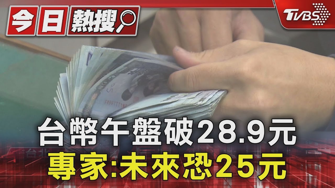 新台幣又現28字頭!39個月新高 出口商嘆「不知怎報價」