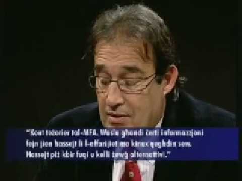 Norman Darmanin Demajo - 12 January 2009