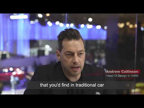 Andrew Collinson, the head design of GWM, shares his designing mastermind.