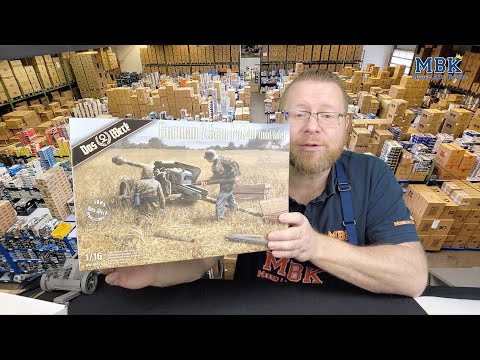 MBK packt aus SPEZIAL - 1:16 7,5 cm PaK 40 mid/late 2-in-1 (Das Werk DW16020)