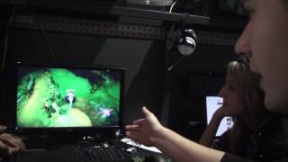 Puppey and girls watching TI2 Fails movie @ StarLadder Season 3