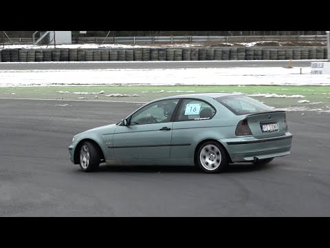 Rafał Gęsior, BMW E46 Compact - I SuperOES Tor Poznań - 28.01.2023