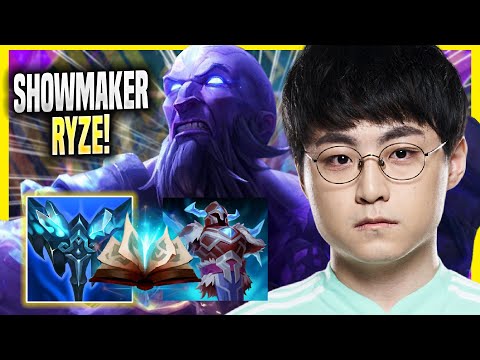 SHOWMAKER IS SO CLEAN WITH RYZE! - DK ShowMaker Plays Ryze MID vs Leblanc! | Season 2022