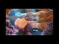 Finding Nemo Disc 1 2003 DVD Meus
