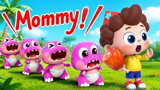 Ten Little Dinosaurs Song | Count & Learn with Dinosaurs | Preschool Songs | BabyBus