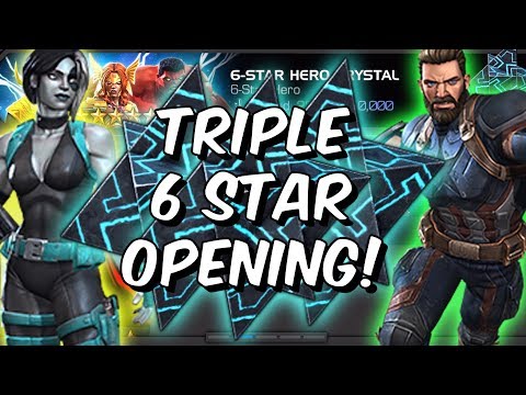 Triple 6 Star Crystal Opening! - Marvel Contest Of Champions
