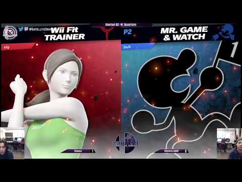 Signas (Wii Fit Trainer) vs. Snickeldorf (Game & Watch) - Orbitar 82 - Winners Quarters
