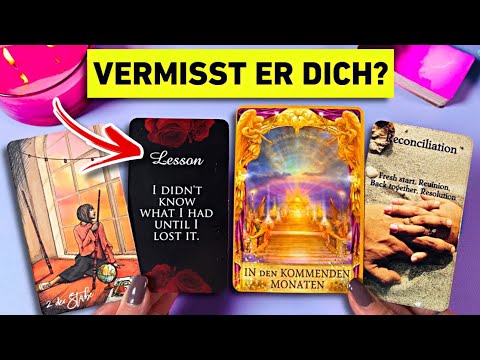 LEKTION 😳 JEMAND hat deinen WERT ERKANNT & einen ENTSCHLUSS gefasst... Tarot Liebe