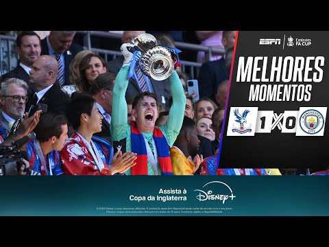 Gols e lances de Crystal Palace x Manchester City