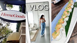 VLOG HomeGoods Shop with Me, Sushi Date & More!