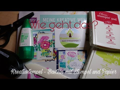Kreativstempels Basteltipp #2 - Starterpaket Stampin Up