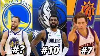 RANKING THE TOP 10 NBA POINT GUARDS OF ALL-TIME!!!