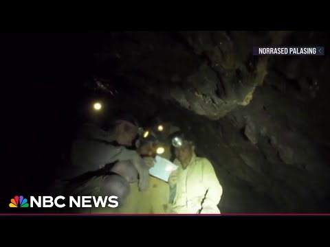 Five people trapped in cave found alive in Laos