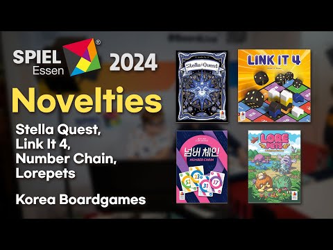 Essen Spiel 2024 Novelties - Korea BoardGames
