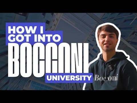 Bocconi University: How Guilherme Got into One of Europe's Leading Universities