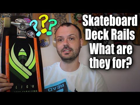 Skateboard Deck Rails and why I use them.