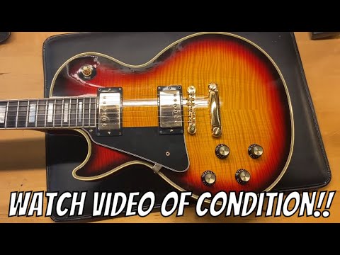 2004 Left-Handed Gibson Custom Shop '68 Reissue Les Paul Custom Figured Tri Burst ~Video~ image 13