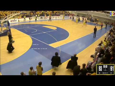 Faze controversate la meciul dintre CSU Sibiu și U-Banca Transilvania