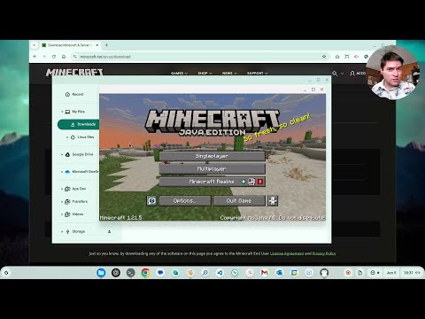 Minecraft Java Edition on ChromeOS Setup