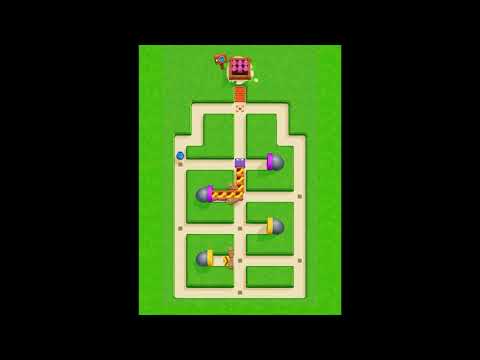 Snacky Dash: Food Maze Puzzle