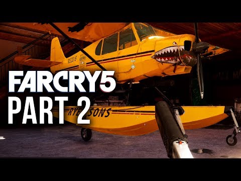 FAR CRY 5 Early Gameplay Walkthrough Part 2 - FLYING & NICK
