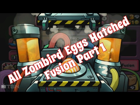Zombie Tsunami All Zombird Eggs Hatched Fusion Part 1