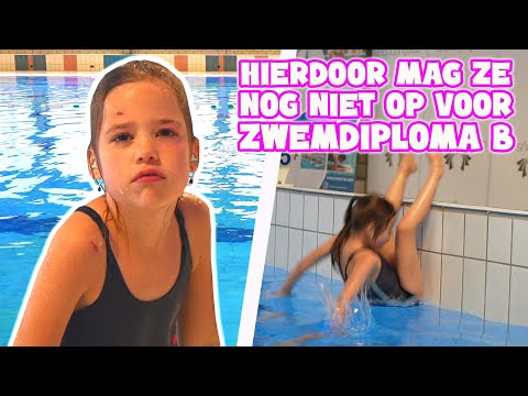 PIP GAAT NAAR ZWEMLES VOOR DIPLOMA B !!