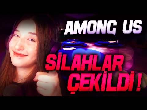 SİLAHLAR ÇEKİLDİ! | AMONG US Hakki @H1vezZz @HarunFe @Bilalfa