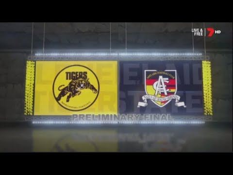 SANFL Preliminary Final Glenelg Tigers Vs Adelaide Crows 2019 Highlights