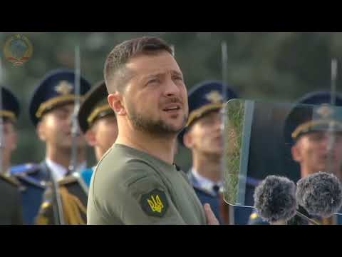 Ukraine National Anthem | State Flag Day (23/8/2022)