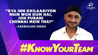 IPL 2023 | Harbhajan Singh analyses CSK | Know Your Team | Hindi