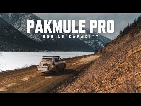The PAKMULE PRO | Aluminum Cargo Hitch Carrier Built Tough