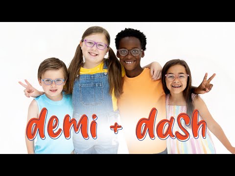 Demi & Dash kids eyewear introduction 2023