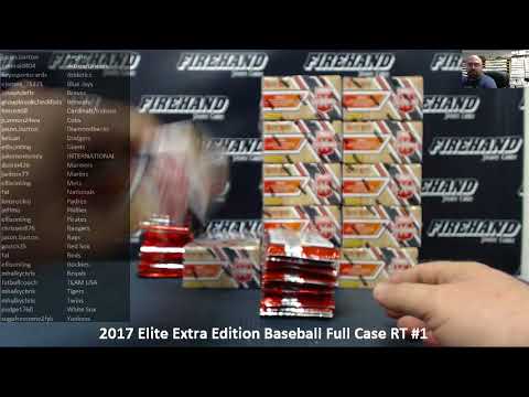 3/18/2018 2017 Elite Extra Edition Baseball 20-Box Full Case RT #1