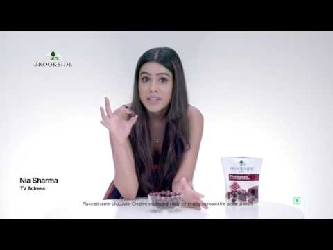 Brookside Chocolate Reveal with Nia Sharma