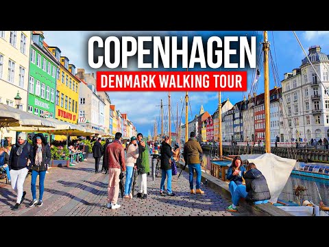 COPENHAGEN, Denmark 🇩🇰 Scandinavian Beauty | 4K Walking Tour