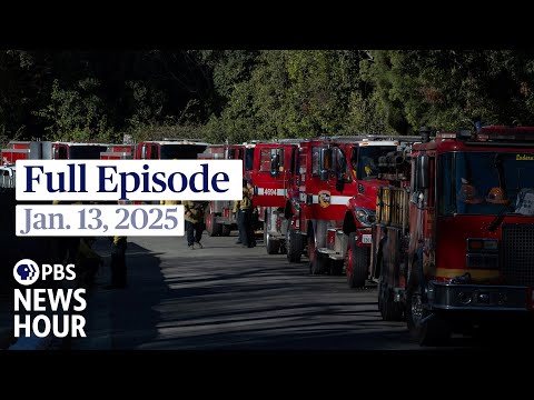 PBS News Hour full episode, Jan. 13, 2025