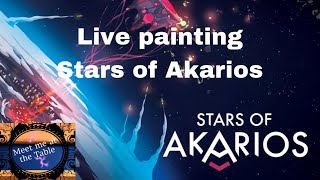 Live at the Painting table finishing Stars of Akarios With New line of Turbo dork paints