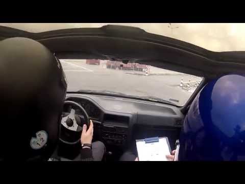 KJS "Rajd Wiosny" 29.03.2015 M. Tarazewicz/W. Michałek Peugeot 106 XSi "WORD"