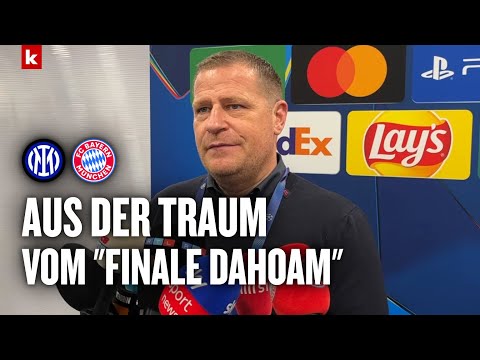 Eberl nach Champions-League-Aus: Kompany "hat großartige Worte gefunden" | Inter - FC Bayern 2:2