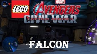 LEGO MARVEL Avengers Falcon Civil War Characters Pack Gameplay