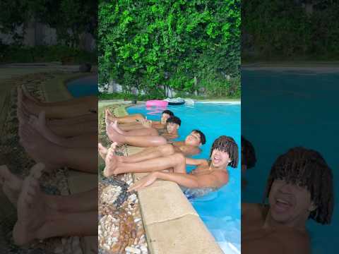 Pool challenge 😂