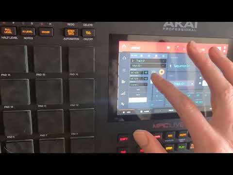 Recording multiple parts from Roland MC-505 to Akai MPC Live II