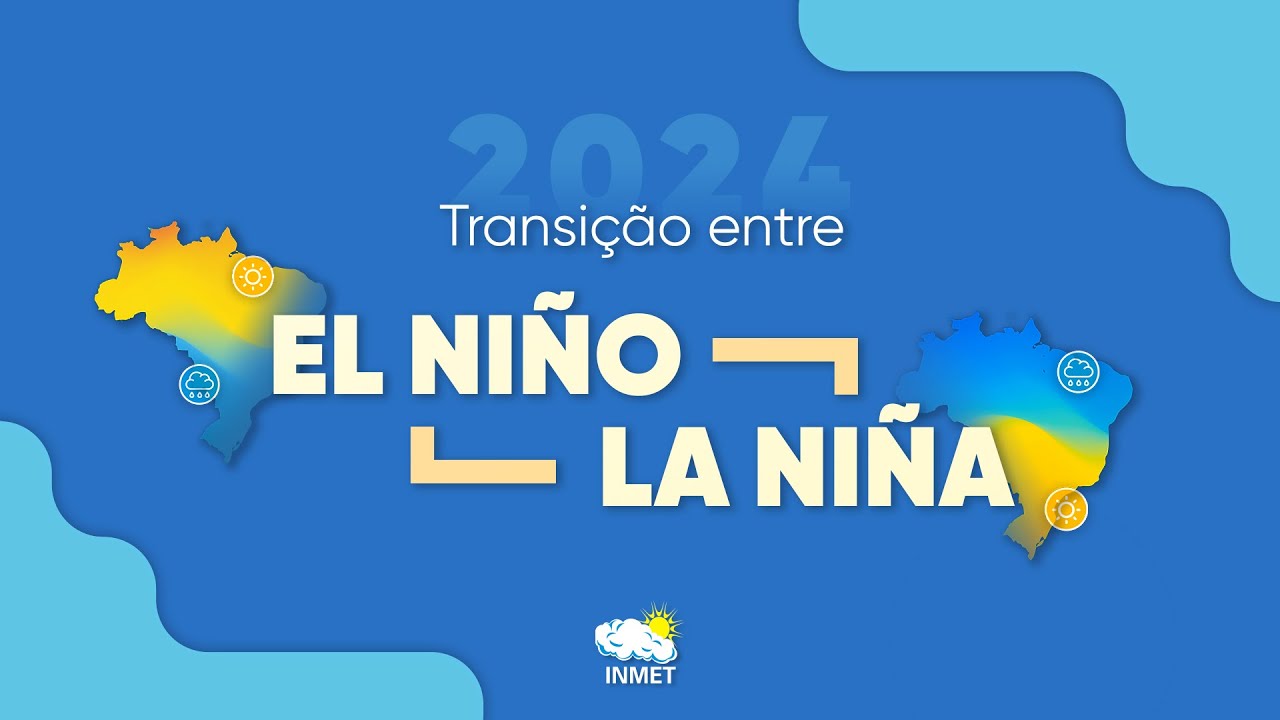 2024: Transição entre os fenômenos El Niño e La Niña!