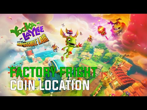 Yooka-Laylee and the Impossible Lair | Factory Fright | Coin Location