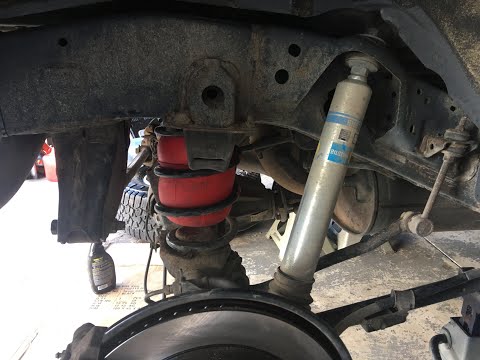 5th Gen 4Runner Airlift 1000 Air Helper Spring Install