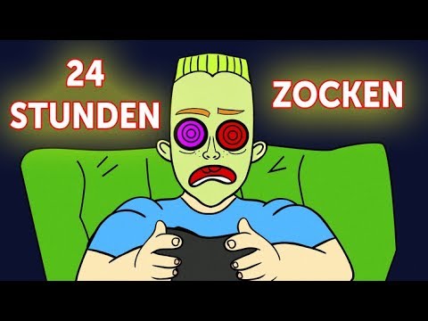 Was wäre, wenn du 24 Stunden lang zocken würdest?