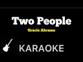 Gracie Abrams Two People Karaoke Guitar Instrumental