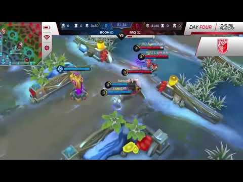 RRQ VS BOOM ID | MATCH 2 | IEG 2018 | MOBILE LEGEND